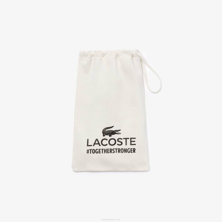 Lacoste L.12.12 Cotton Pique\' Face Protection Mask 646T2323 Light Blue T01 Men