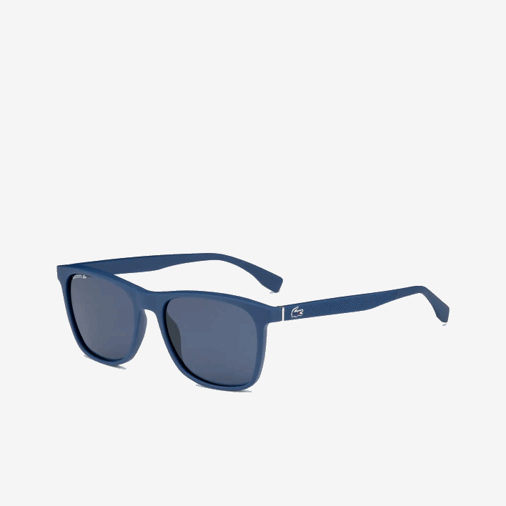 Lacoste Modified Rectangle L.12.12 Premium Sunglasses 646T1928 Blue 424 Men