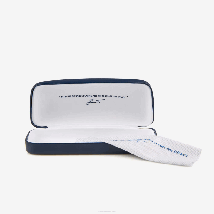 Lacoste Oval Acetate La Piquee Sunglasses 646T2201 Havana Brn 214 Men