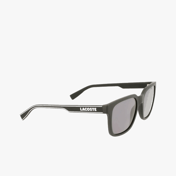 Lacoste Rectangle Active Line Sunglasses 646T2281 Black/Blue 002 Men