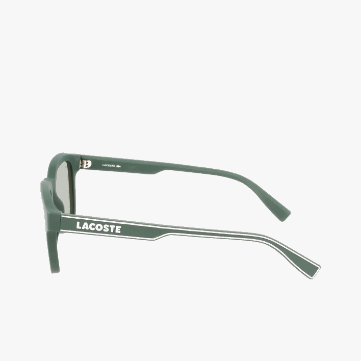 Lacoste Rectangle Active Line Sunglasses 646T2306 Matte Green 301 Men