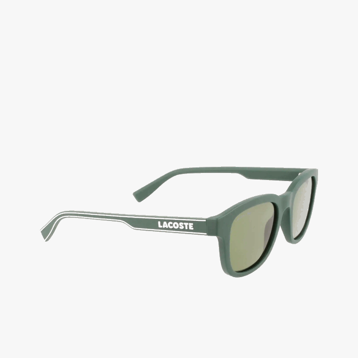 Lacoste Rectangle Active Line Sunglasses 646T2306 Matte Green 301 Men