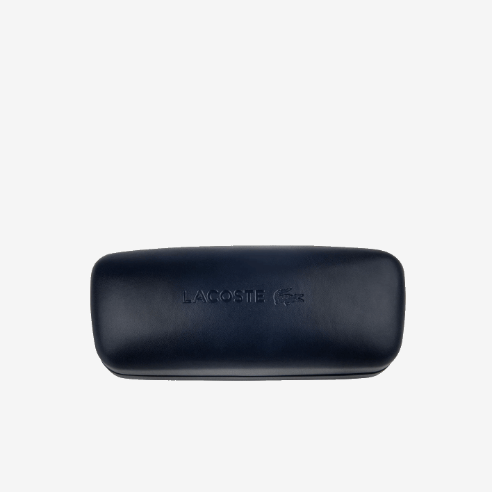 Lacoste Scale-Style Rectangle Acetate L.12.12 Sunglasses 646T2183 Havana 240 Men