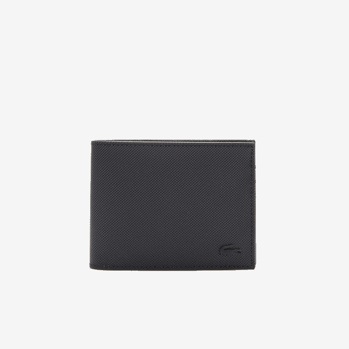 Lacoste Classic Petit Pique Six Card Wallet 646T2020 Black 000 Men
