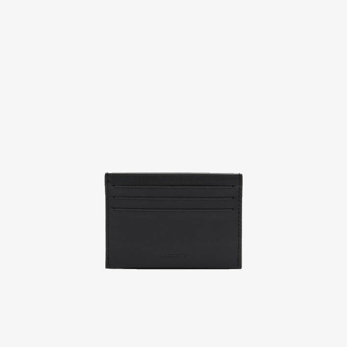 Lacoste Fitzgerald Leather Card Holder 646T2050 Black 000 Men