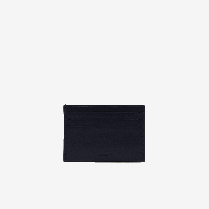 Lacoste Fitzgerald Leather Card Holder 646T2052 Peacoat 021 Men