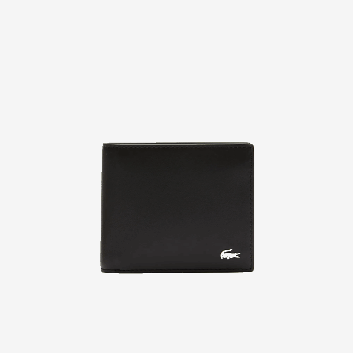 Lacoste Fitzgerald Leather Wallet 646T1943 Black 000 Men