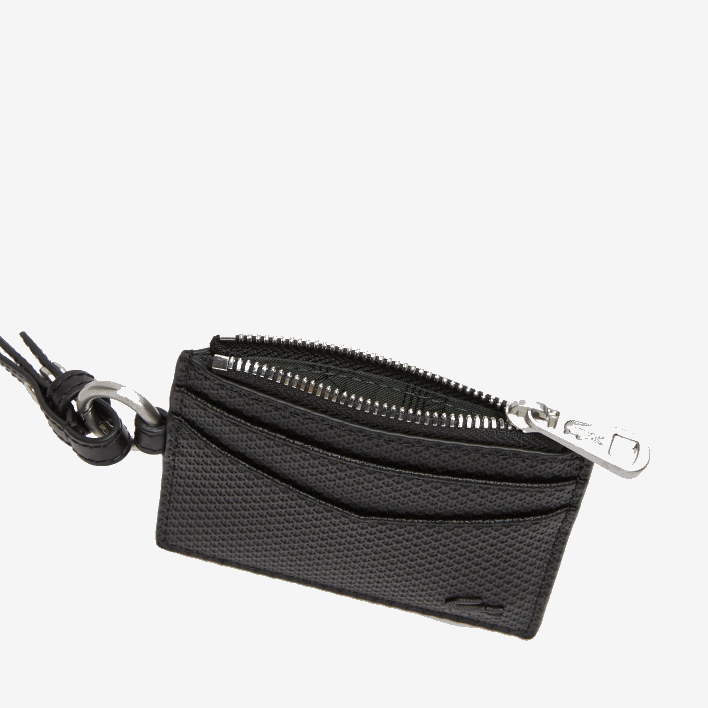 Lacoste Snap Hook Card Holder 646T2130 Black 000 Men