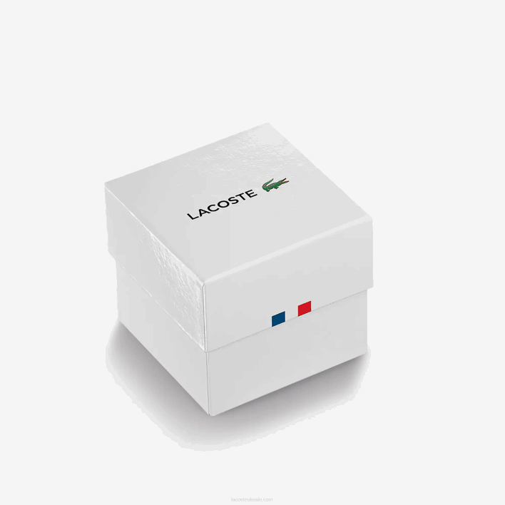 Lacoste 12.12 3 Hands Watch - Black With Silicone Strap 646T2315 Black 000 Men