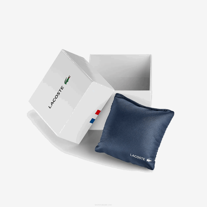 Lacoste 12.12 3 Hands Watch - Black With Silicone Strap 646T2315 Black 000 Men