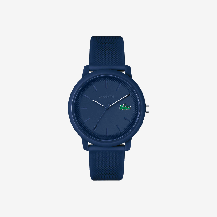 Lacoste 12.12 Blue Silicone Strap Watch 646T2204 Blue 000 Men
