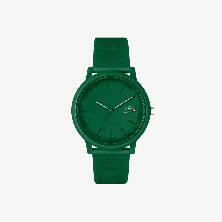 Lacoste 12.12 Green Silicone Strap Watch 646T2198 Green 000 Men