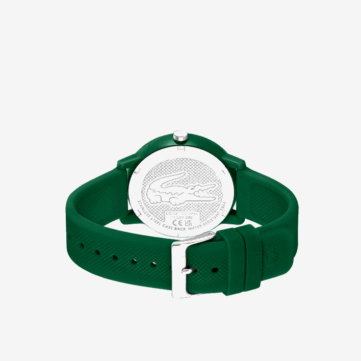 Lacoste 12.12 Green Silicone Strap Watch 646T2198 Green 000 Men