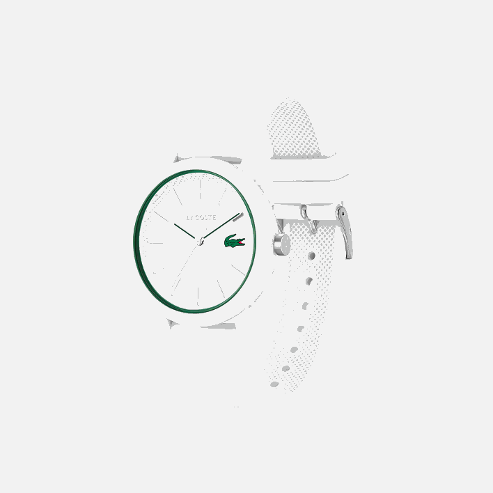 Lacoste 12.12 White Silicone Strap Watch 646T2203 White 000 Men