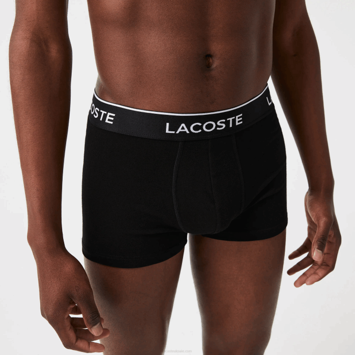 Lacoste Casual Boxer Brief 3-Pack 646T484 Black 031 Men