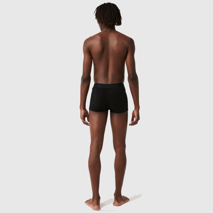 Lacoste Stretch Cotton Trunk 3-Pack 646T1431 Black Grey Chine White EQD Men