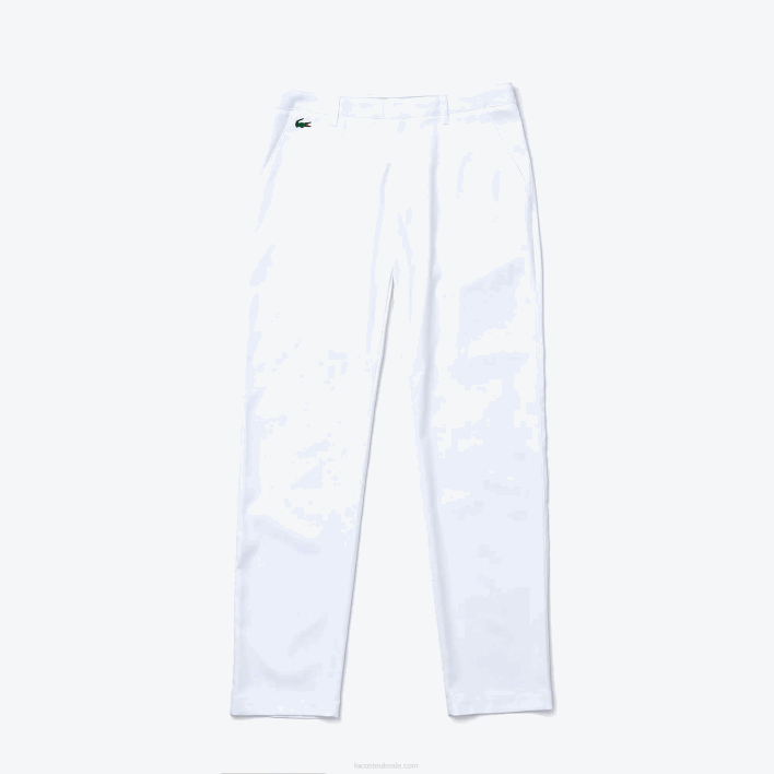 Lacoste SPORT Stretch Golf Chino Pants 646T1641 White 001 Men