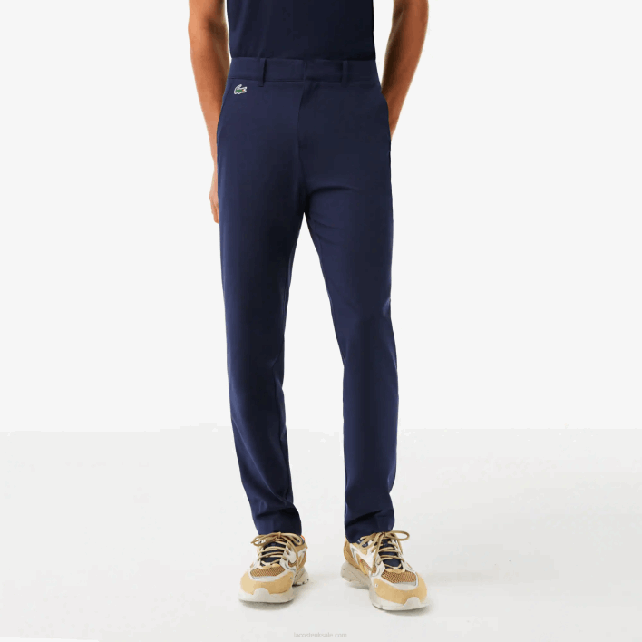 Lacoste SPORT Stretch Golf Chinos 646T422 Navy Blue 166 Men
