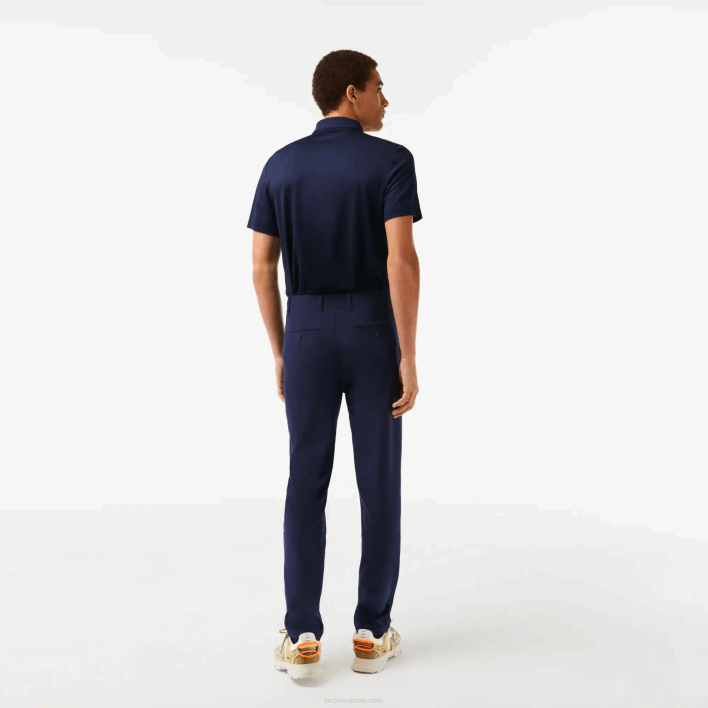 Lacoste SPORT Stretch Golf Chinos 646T422 Navy Blue 166 Men