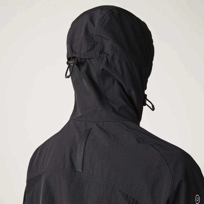 Lacoste Heritage Color-Block Nylon Jacket 646T1238 Black Yellow TJ6 Men