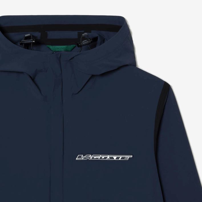 Lacoste Recycled Polyamide Short Track Jacket 646T10 Blue KXE Men