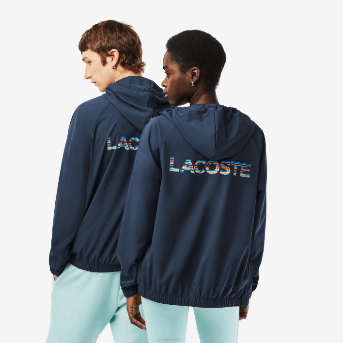 Lacoste Sport Miami Open Edition Jacket 646T395 Blue KXE Men