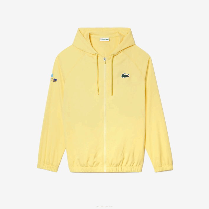 Lacoste Sport Miami Open Edition Jacket 646T397 Yellow 107 Men