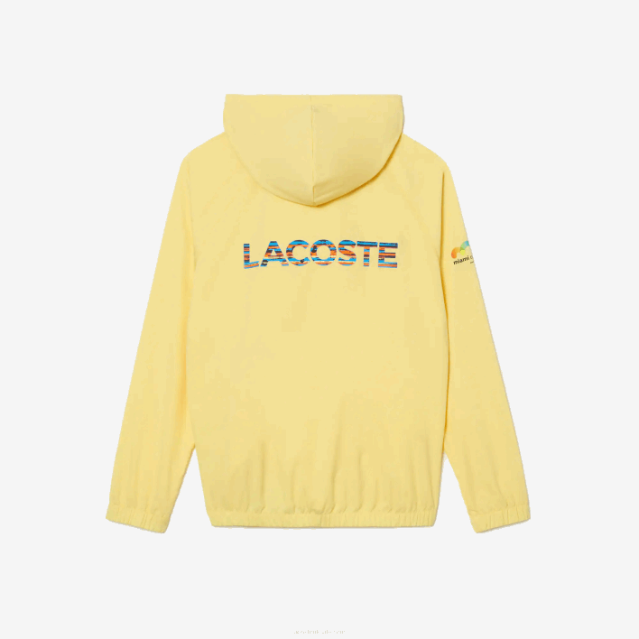 Lacoste Sport Miami Open Edition Jacket 646T397 Yellow 107 Men