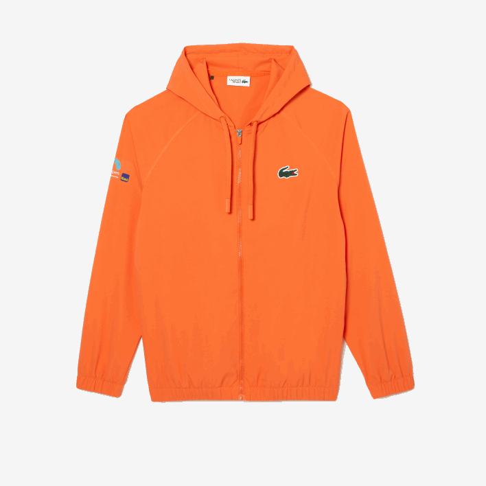 Lacoste Sport Miami Open Edition Jacket 646T398 Orange 5QP Men