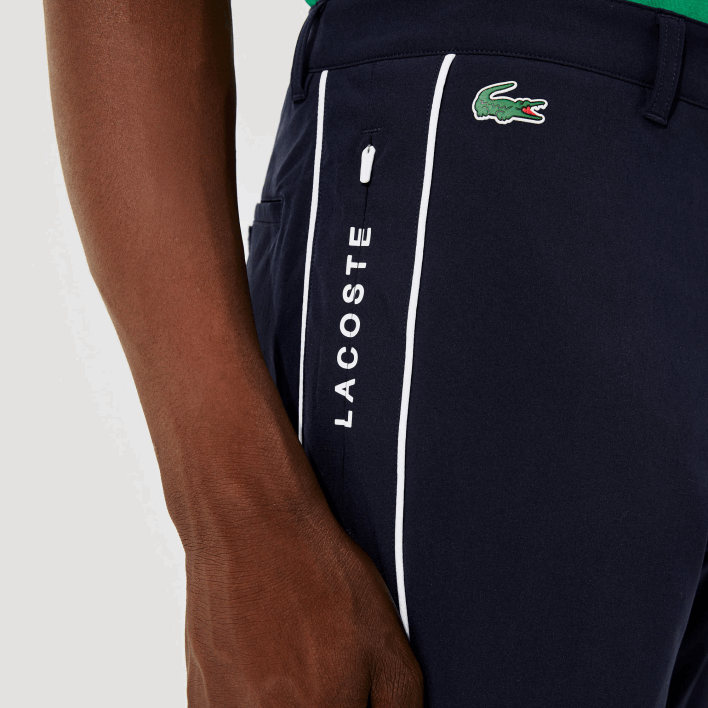Lacoste SPORT Light Stretch Golf Pants 646T1640 Navy Blue White 525 Men