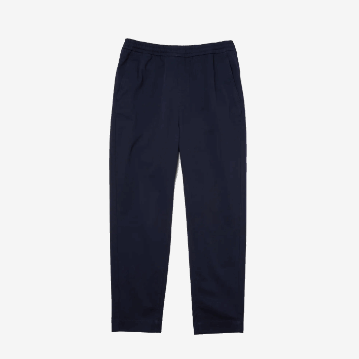 Lacoste Stretch Cotton Jogging Pants 646T1164 Navy Blue 166 Men