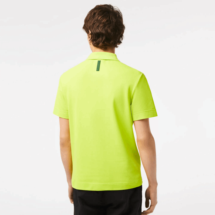 Lacoste Active Movement Breathable Cotton Pique Polo 646T261 Yellow 90V Men