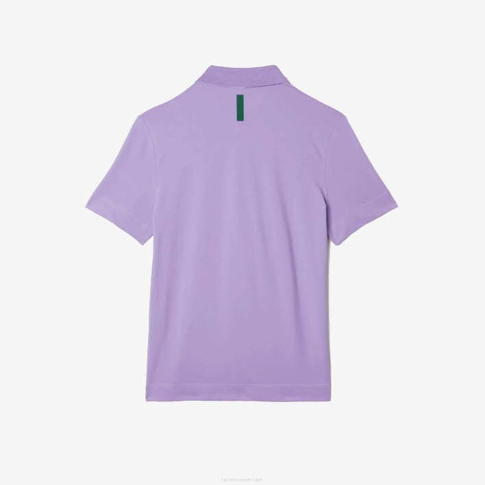 Lacoste Active Movement Breathable Cotton Pique Polo 646T602 Purple GFU Men