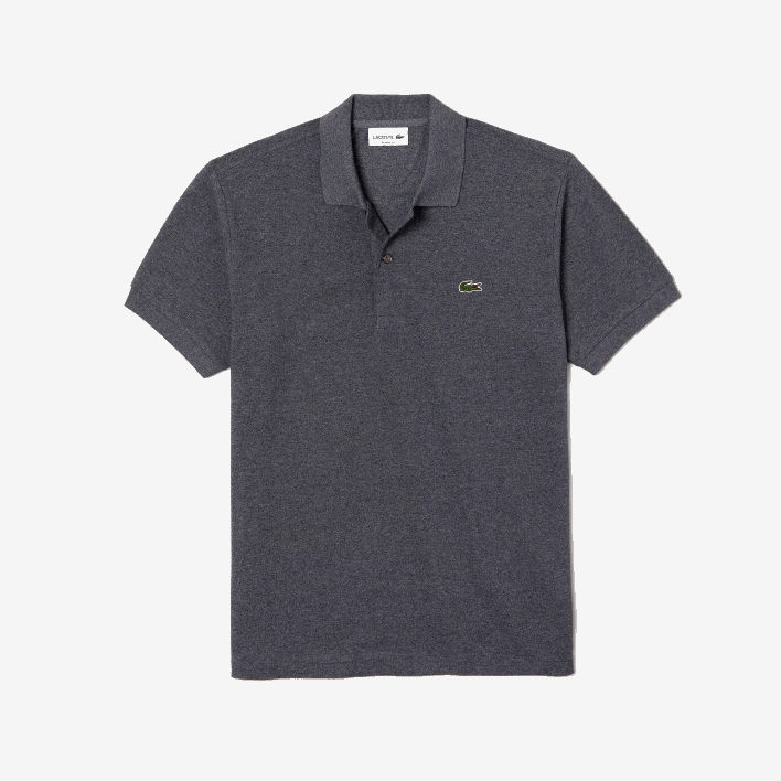 Lacoste Original L.12.12 Heathered Polo 646T126 Grey Chine E8G Men