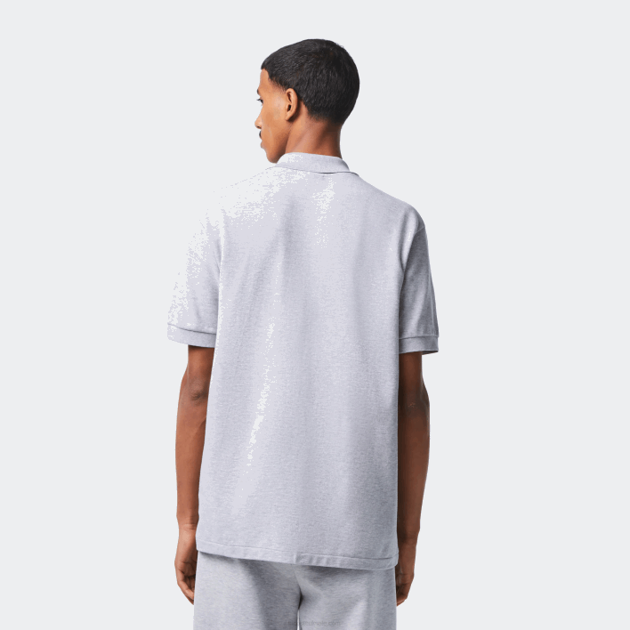 Lacoste Original L.12.12 Heathered Polo 646T127 Grey Chine CCA Men