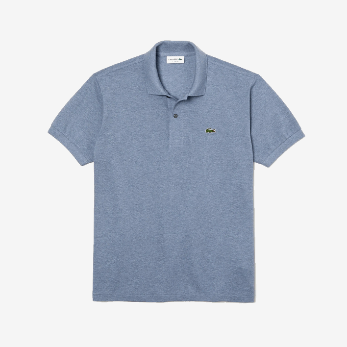 Lacoste Original L.12.12 Heathered Polo 646T128 Blue Chine 1GF Men