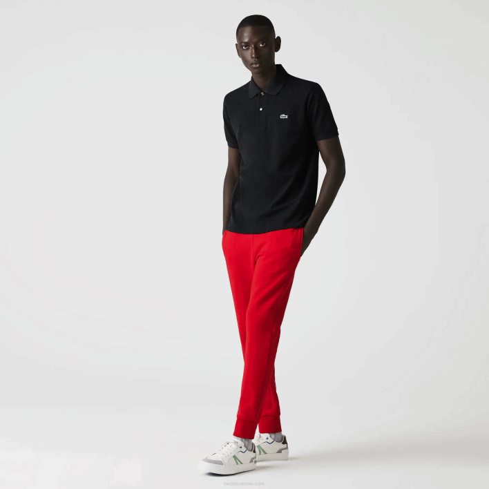 Lacoste Original L.12.12 Heathered Polo 646T129 Grey EL6 Men