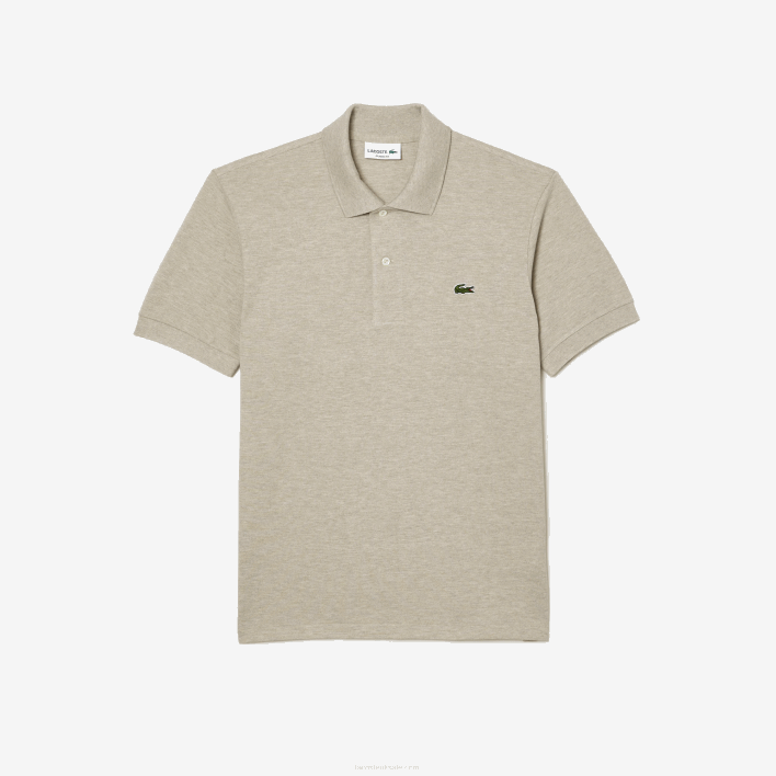 Lacoste Original L.12.12 Heathered Polo 646T167 Beige KD4 Men