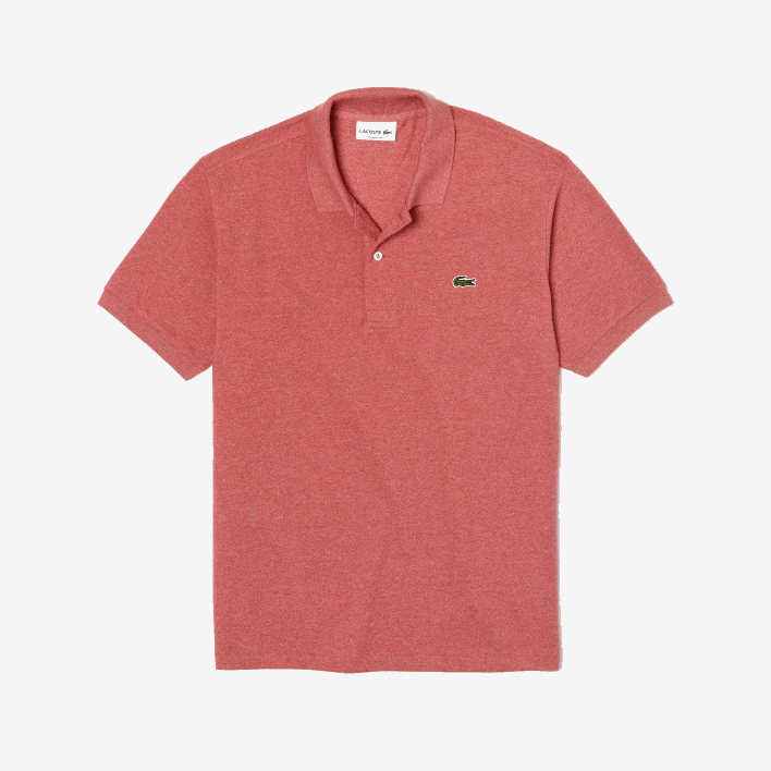 Lacoste Original L.12.12 Heathered Polo 646T774 Red KU2 Men