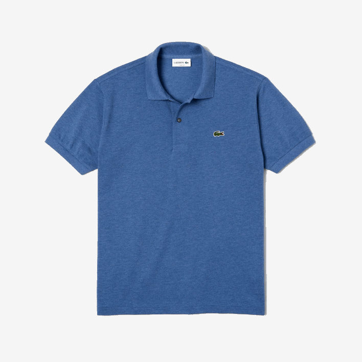 Lacoste Original L.12.12 Heathered Polo 646T865 Blue Chine 5CH Men
