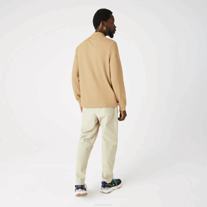 Lacoste Original L.12.12 Long Sleeve Polo 646T1221 Beige 02S Men