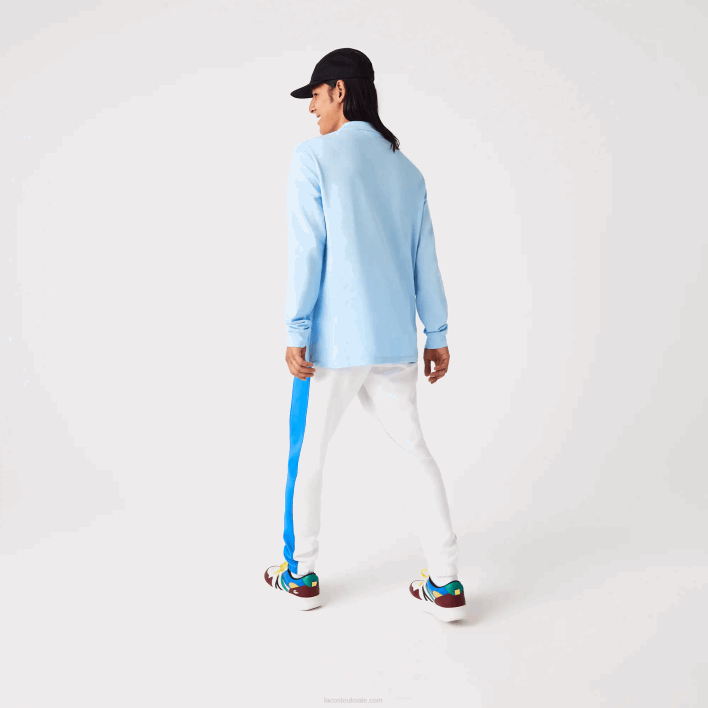 Lacoste Original L.12.12 Long Sleeve Polo 646T643 Blue HBP Men