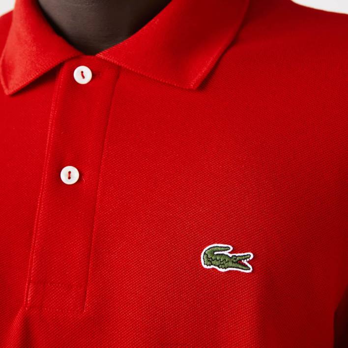 Lacoste Original L.12.12 Long Sleeve Polo 646T727 Red 240 Men