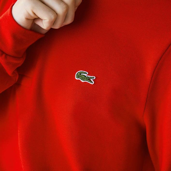 Lacoste Original L.12.12 Long Sleeve Polo 646T727 Red 240 Men