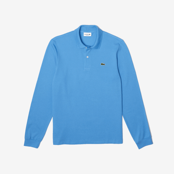 Lacoste Original L.12.12 Long Sleeve Polo 646T821 Blue 4XA Men