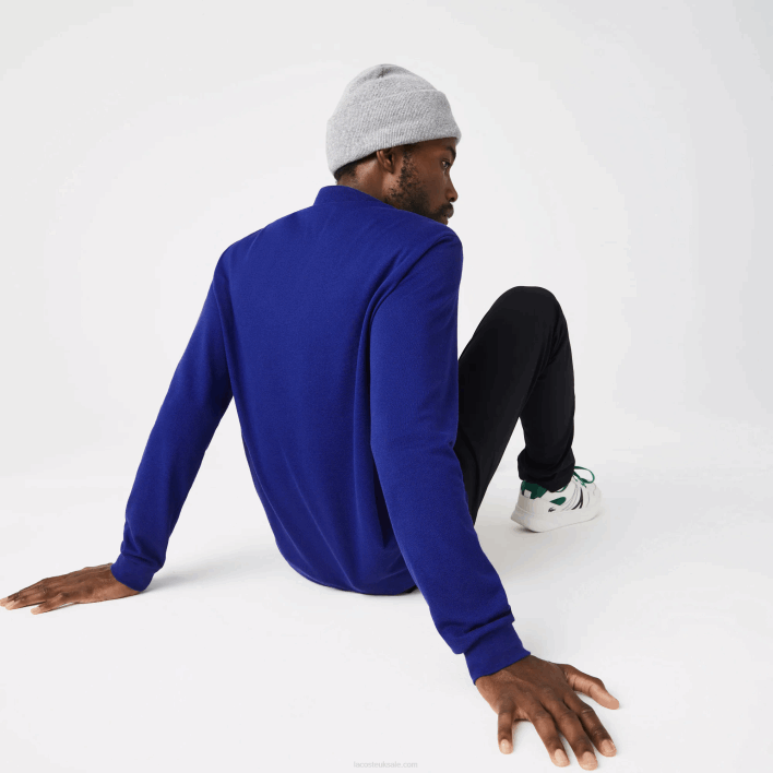 Lacoste Original L.12.12 Long Sleeve Polo 646T864 Blue BDM Men