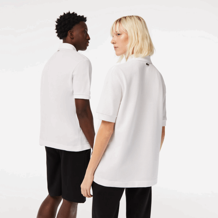 Lacoste Original L.12.12 Loose Fit Polo 646T231 White 001 Men