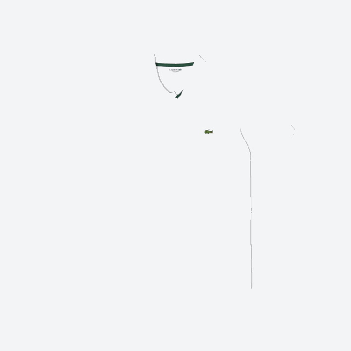 Lacoste Original L.12.12 Polo with heavy cotton pique 646T249 White 001 Men