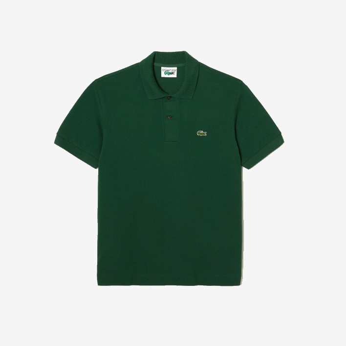 Lacoste Original L.12.12 Polo with heavy cotton pique 646T252 Green 132 Men