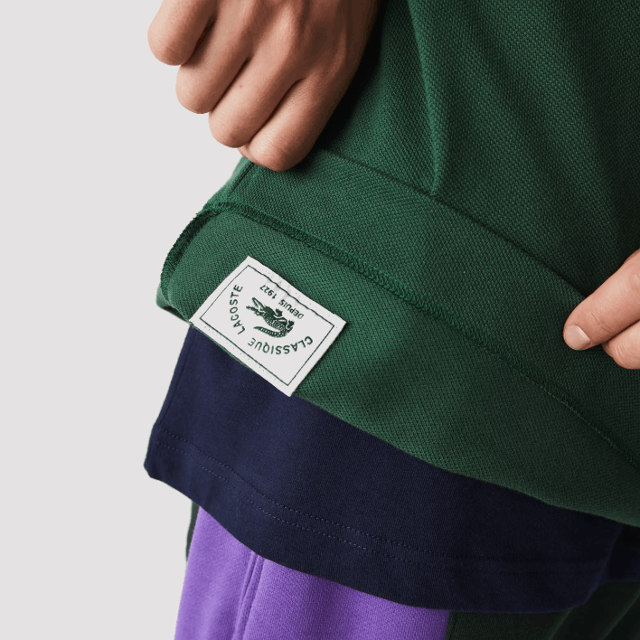 Lacoste Original L.12.12 Polo with heavy cotton pique 646T252 Green 132 Men